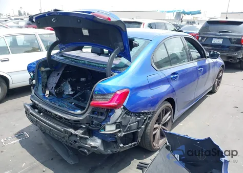 2021 BMW 3 Series 330E из США, поврежденный, VIN 3MW5P7J05M8C19733